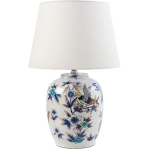 Beliani Sunja Porcelain White Table Lamp - Table Lamp Beliani Sunja Porcelain White Table Lamp - Table Lamp