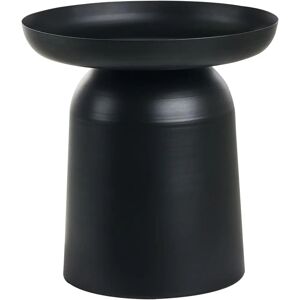 Beliani Torrens Black Metal Side Table - Side Table Beliani Torrens Black Metal Side Table - Side Table