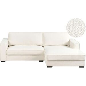 Beliani Corner Sofa - Off White - L-Shaped - 2 Seats - Corner Sofa Beliani Corner Sofa - Off White - L-Shaped - 2 Seats - Corner Sofa