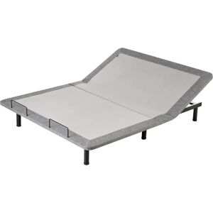 Beliani Electric Adjustable Bed Base Brunoy - Metal, 160x200cm, Grey Beliani Electric Adjustable Bed Base Brunoy - Metal, 160x200cm, Grey