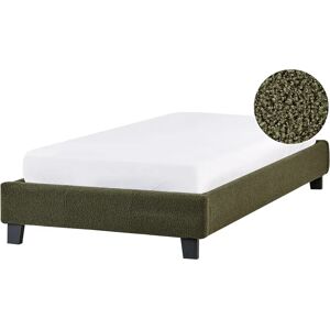 Beliani Bed without Headboard - 90x200cm Dark Green - Bed Beliani Bed without Headboard - 90x200cm Dark Green - Bed