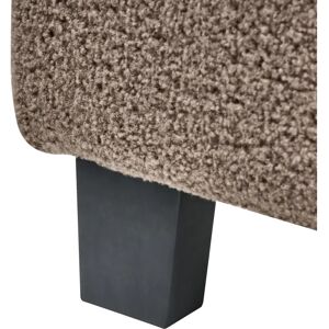 Beliani Bed Taupe - Single Bed - Minimalist Scandinavian Style Beliani Bed Taupe - Single Bed - Minimalist Scandinavian Style