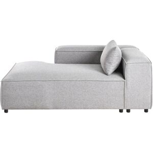 Beliani Grey Modular Right-Hand Chaise Lounge - Chaise Lounge Beliani Grey Modular Right-Hand Chaise Lounge - Chaise Lounge