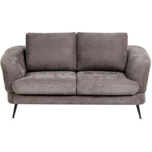 Beliani Kjaer 2 Seater Taupe Sofa - Sofa Beliani Kjaer 2 Seater Taupe Sofa - Sofa