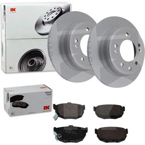 NK - Bremsscheiben 262mm - Hintere Bremsbeläge - Kia Sportage 2WD - Brake set NK - Bremsscheiben 262mm - Hintere Bremsbeläge - Kia Sportage 2WD - Brake set