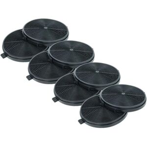 vhbw 8x Activated Carbon Filter - 11.8cm - Black - Kitchen Extractor vhbw 8x Activated Carbon Filter - 11.8cm - Black - Kitchen Extractor