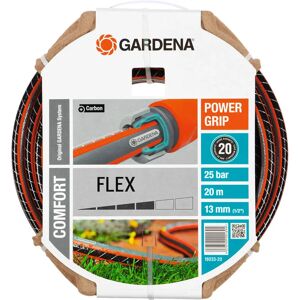 Gardena 18033-20 garden hose - Flexible 20m PVC, Black, Grey, Orange Gardena 18033-20 garden hose - Flexible 20m PVC, Black, Grey, Orange