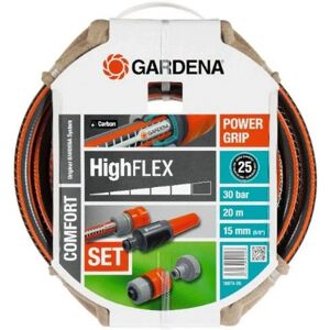 Kit de Manguera de Jardín Gardena 20m - Flexible y Resistente Kit de Manguera de Jardín Gardena 20m - Flexible y Resistente