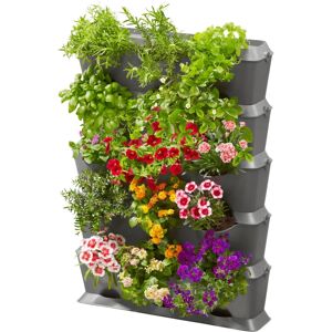Sistema de Pared Vegetal Vertical Gardena - 15 Plantas, Riego por Goteo Automático Sistema de Pared Vegetal Vertical Gardena - 15 Plantas, Riego por Goteo Automático