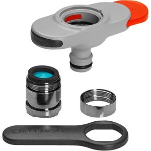 Gardena 18210-20 Water Hose Fitting - Universal Tap Connection Set - 5-Year Warranty Gardena 18210-20 Water Hose Fitting - Universal Tap Connection Set - 5-Year Warranty