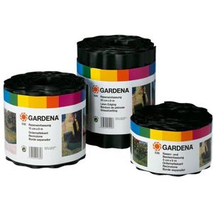 Gardena 530-20 Bordură pentru grădină - Plastic negru, 9m Gardena 530-20 Bordură pentru grădină - Plastic negru, 9m