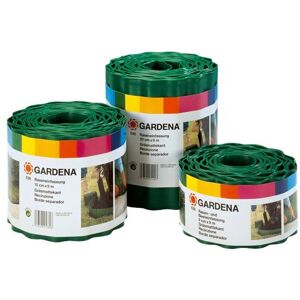 Gardena 538-20 Gartenbordüre - 9m, Grün, Robustes Plastik Gardena 538-20 Gartenbordüre - 9m, Grün, Robustes Plastik