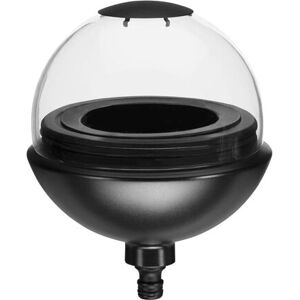 Lanterne Gardena - Support à bougie moderne pour extérieur - Noir & Transparent - Publicité Lanterne Gardena - Support à bougie moderne pour extérieur - Noir & Transparent - Publicité