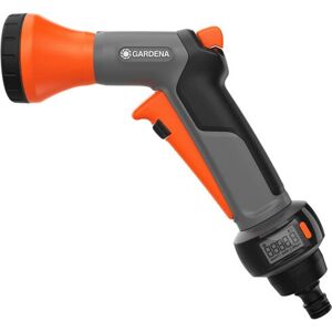 Gardena Pistola Pulverizadora de Jardín AquaCount - Negro, Gris, Naranja - Pistola de agua de jardín Gardena Pistola Pulverizadora de Jardín AquaCount - Negro, Gris, Naranja - Pistola de agua de jardín