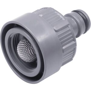 Gardena Water Hose Fitting - Grey - Water Stop - Hose Connector Gardena Water Hose Fitting - Grey - Water Stop - Hose Connector