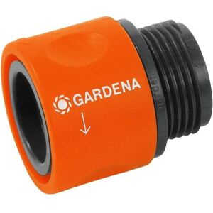 Gardena 2917-20 Water Hose Fitting - Black, Orange Gardena 2917-20 Water Hose Fitting - Black, Orange