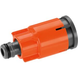 Gardena 5797-20 Water Hose Fitting with Shut Off Valve - Plastic, Orange Gardena 5797-20 Water Hose Fitting with Shut Off Valve - Plastic, Orange