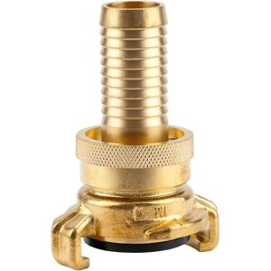 Gardena 7120 Brass Water Hose Fitting - High Pressure & Suction Connector Gardena 7120 Brass Water Hose Fitting - High Pressure & Suction Connector