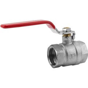 Valvola a sfera in metallo Gardena Argento/Rosso - G 1 - Rilascio rapido dell'acqua Valvola a sfera in metallo Gardena Argento/Rosso - G 1 - Rilascio rapido dell'acqua