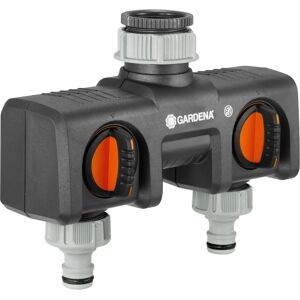 Gardena 8193-20 Wasseranschluss - Doppel-Ausgang - Kunststoff Gardena 8193-20 Wasseranschluss - Doppel-Ausgang - Kunststoff
