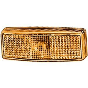 Hella sidomarkering - Svart halogen 12V Hella sidomarkering - Svart halogen 12V