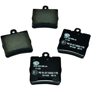 Hella Pagid Brake Pads - E-Class, C-Class, CLK Coupe - Brake Pads Hella Pagid Brake Pads - E-Class, C-Class, CLK Coupe - Brake Pads