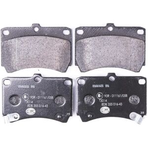 Pastillas de freno delanteras Hella Pagid para Kia Rio, Mazda 121/323 - Sistema de frenos Pastillas de freno delanteras Hella Pagid para Kia Rio, Mazda 121/323 - Sistema de frenos