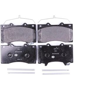 Hella Pagid Remblok Nissan Patrol - Ventilated schijfrem, Slijtage-indicator Hella Pagid Remblok Nissan Patrol - Ventilated schijfrem, Slijtage-indicator