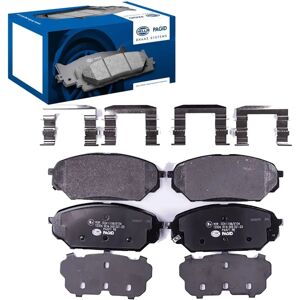 Hella Pagid Hyundai Ix55 Brake Pads - Wear Indicator - 155x64x17.3mm Hella Pagid Hyundai Ix55 Brake Pads - Wear Indicator - 155x64x17.3mm