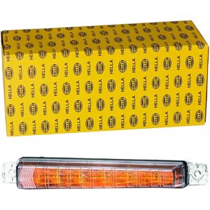 Clignotant LED avant - 24V, Lentille claire, Boîtier noir - Publicité Clignotant LED avant - 24V, Lentille claire, Boîtier noir - Publicité