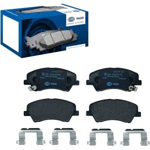 Hella Pagid Hyundai Kia Remblokken - Schijfremset Hella Pagid Hyundai Kia Remblokken - Schijfremset