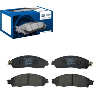 Hella Pagid Remblokken Nissan Evalia Leaf NV200 - Schijfremset Hella Pagid Remblokken Nissan Evalia Leaf NV200 - Schijfremset
