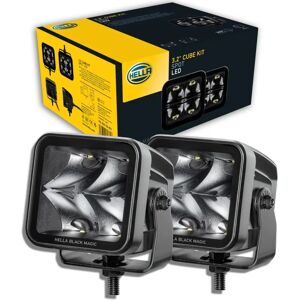 Hella LED Off-road Spotlight - 3,2 Zoll, Schwarz, Waterproof IP69K Hella LED Off-road Spotlight - 3,2 Zoll, Schwarz, Waterproof IP69K
