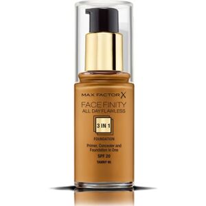 Max Factor Tawny All Day Flawless 3 in 1 Foundation - Foundation Max Factor Tawny All Day Flawless 3 in 1 Foundation - Foundation