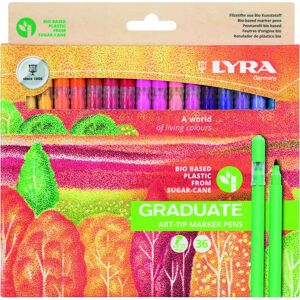 Lyra Graduate Art-Tip Markers - Set of 36 Lyra Graduate Art-Tip Markers - Set of 36