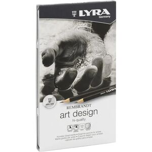 Lyra 1111120 Graphite Pencil Set - 12 pcs for Drawing Lyra 1111120 Graphite Pencil Set - 12 pcs for Drawing