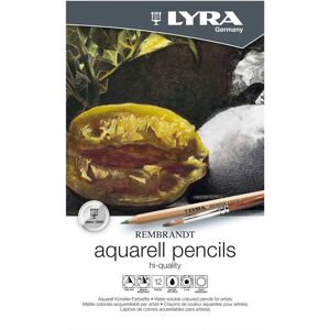 Lyra Rembrandt Watercolor Pencils - Assorted Colors - 12 pcs Lyra Rembrandt Watercolor Pencils - Assorted Colors - 12 pcs