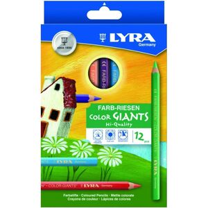 Lyra, Crayons de Couleur, Multicolores (12 x) - Crayons Lyra, Crayons de Couleur, Multicolores (12 x) - Crayons