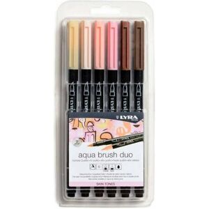 Lyra Aqua Brush Duo Filzstift - Bunte Farben - Filzstifte Lyra Aqua Brush Duo Filzstift - Bunte Farben - Filzstifte