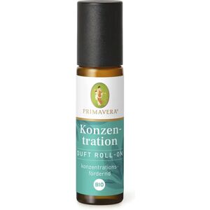 Primavera Konzentration Bio Aroma Roll-On - Aromatherapie zur Konzentration Primavera Konzentration Bio Aroma Roll-On - Aromatherapie zur Konzentration