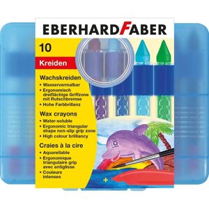 Eberhard Faber Winner 10 pcs - Craies grasses, étui plastique Eberhard Faber Winner 10 pcs - Craies grasses, étui plastique