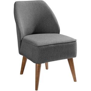 Vega Houston Sessel - Skandinavisches Design, Grau Melange, 54x60x82 cm Vega Houston Sessel - Skandinavisches Design, Grau Melange, 54x60x82 cm
