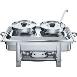 PULSIVA Riscaldavivande in acciaio inox 8400ml - Riscaldamento cibo PULSIVA Riscaldavivande in acciaio inox 8400ml - Riscaldamento cibo