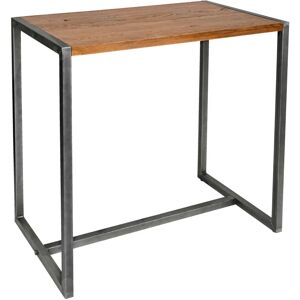 Vega Torres Tisch - Rechteckiger Eichen Vintage Stahl - Tisch Vega Torres Tisch - Rechteckiger Eichen Vintage Stahl - Tisch