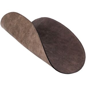 Vega Deria - Kunstleder ovale Tischmatte - Innen/Außen Vega Deria - Kunstleder ovale Tischmatte - Innen/Außen