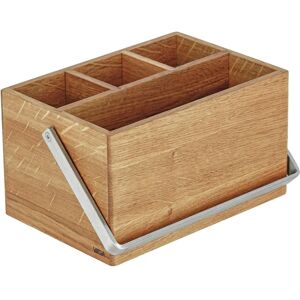 Vega Esino Besteckhalter - Holz, Stahlgriff, 4 Fächer Vega Esino Besteckhalter - Holz, Stahlgriff, 4 Fächer