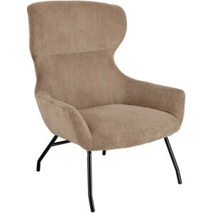 Vega Malin Sessel - Corduroy, Stahl, Hellgrau - Möbel Vega Malin Sessel - Corduroy, Stahl, Hellgrau - Möbel