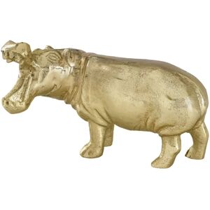 Vega - Hippo - Gold - 9.5x17x6.5 cm - Dekorative Statue Vega - Hippo - Gold - 9.5x17x6.5 cm - Dekorative Statue