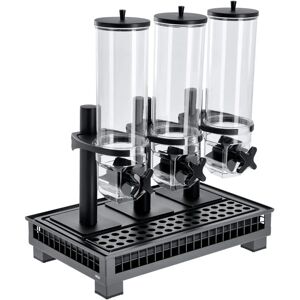 Vega Portland Frühstücksspender - Rechteckig - Schwarz/transparent - Müsliart Vega Portland Frühstücksspender - Rechteckig - Schwarz/transparent - Müsliart