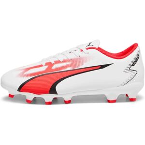 PUMA Youths Ultra Play FG/AG Football Boots - White - Speed & Agility PUMA Youths Ultra Play FG/AG Football Boots - White - Speed & Agility